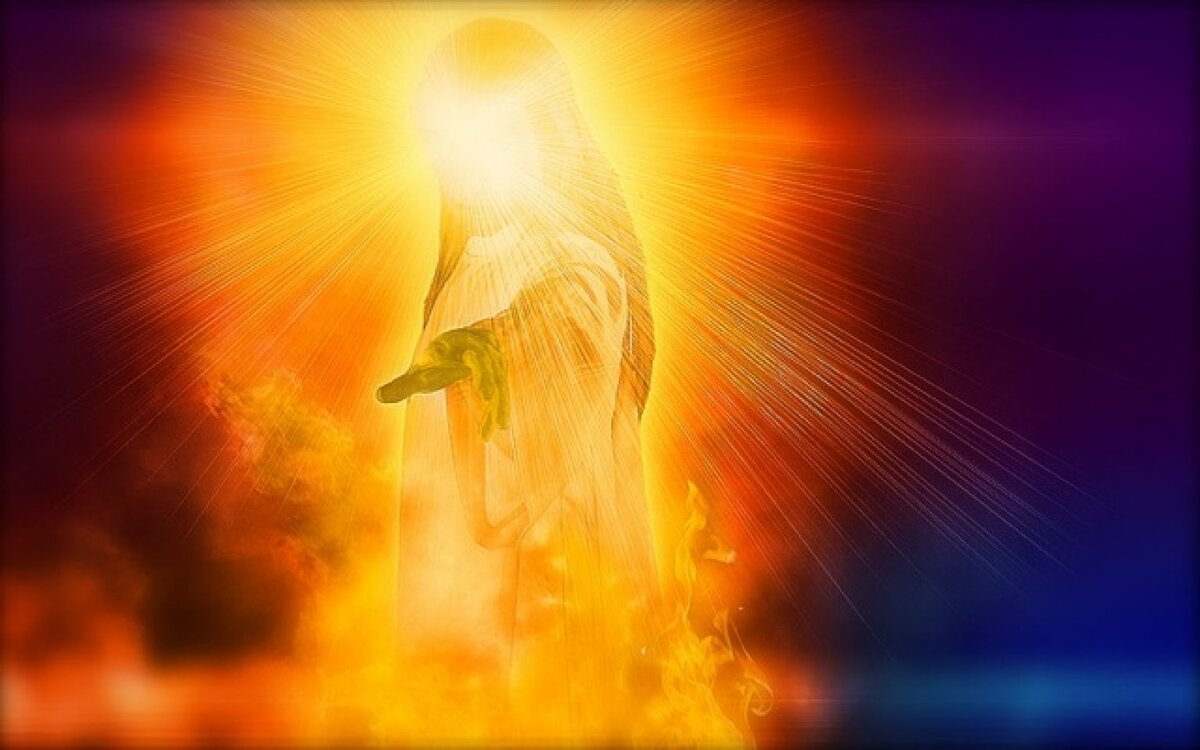 Бог света и жизни. Свет Бога. Божественный свет. Огонь Божий. Свет внутри человека.
