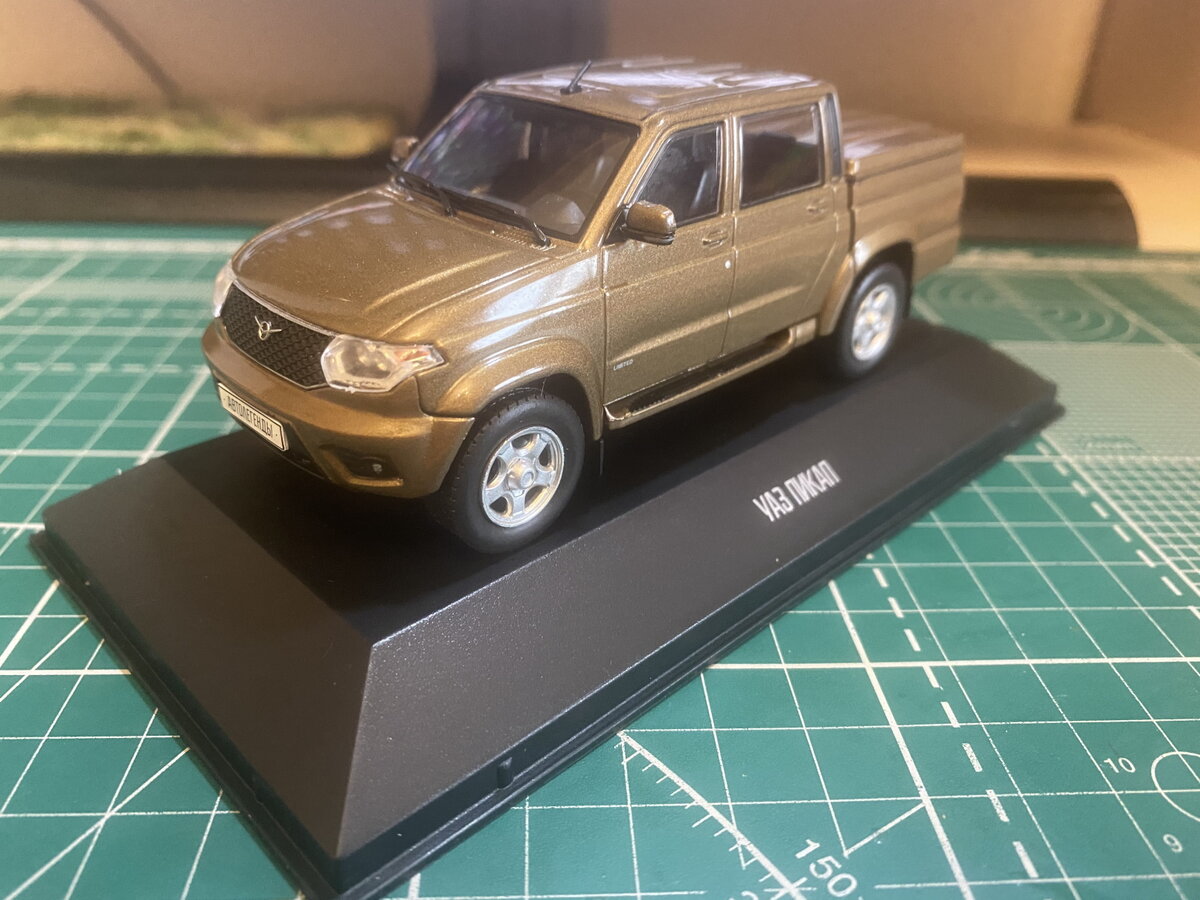 УАЗ-23632 Пикап в масштабе 1/43 от DeAgostini. 