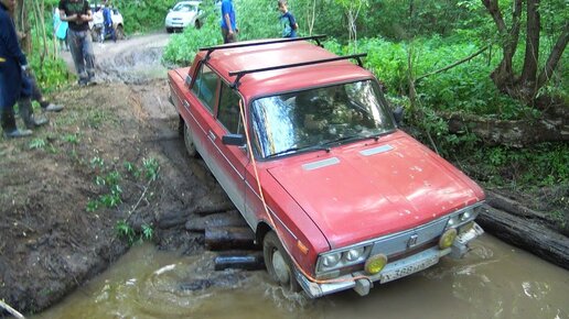 Останутся в живых. Тазы и кроссоверы против крутого ручья. Off-road