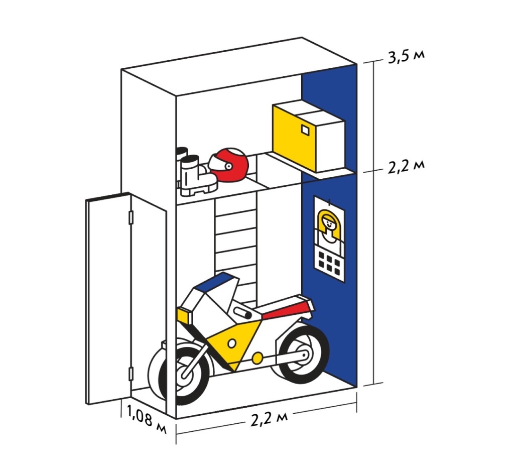 В iPantry удобные кладовочки с дополнительными стеллажами, в которых вы можете органично распределить все вещи 
