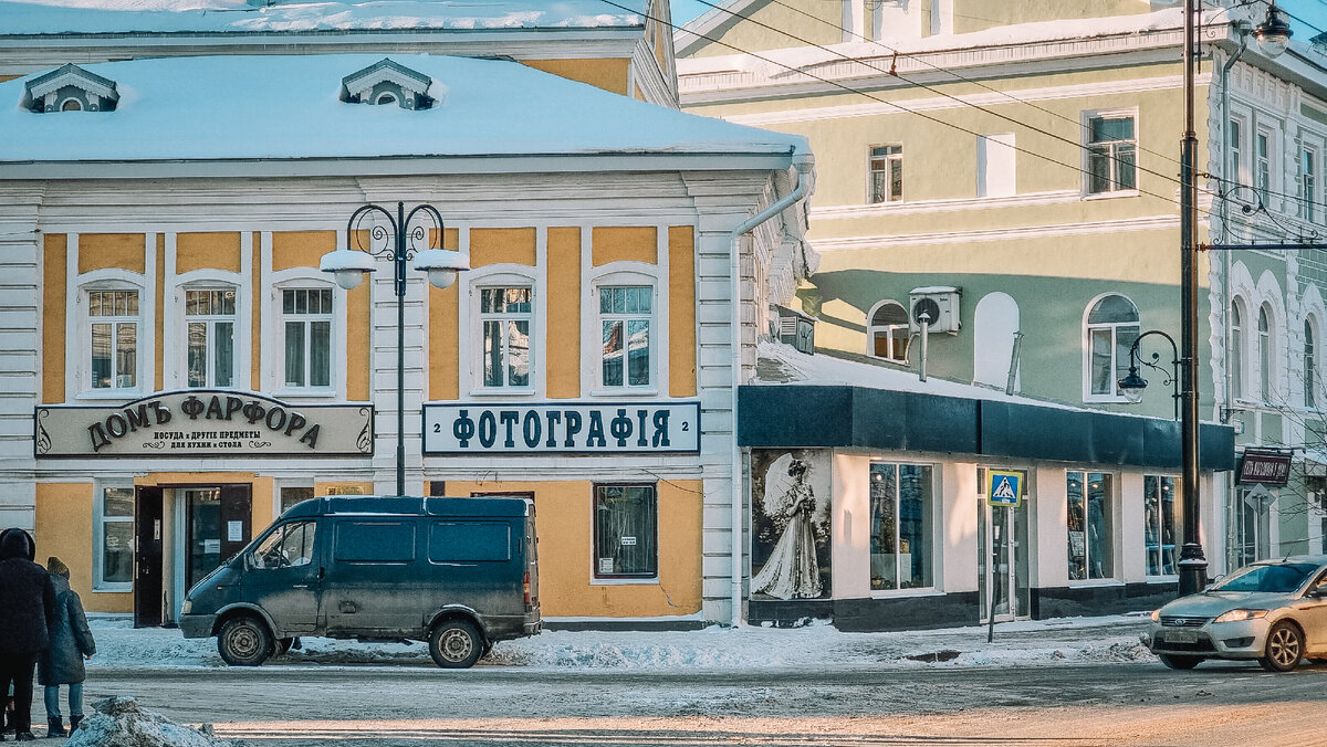 Весь центр Рыбинска это увлекательное путешествие в прошлое