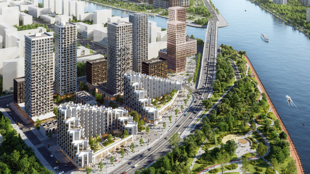 Панорама жилого комплекса Shagal