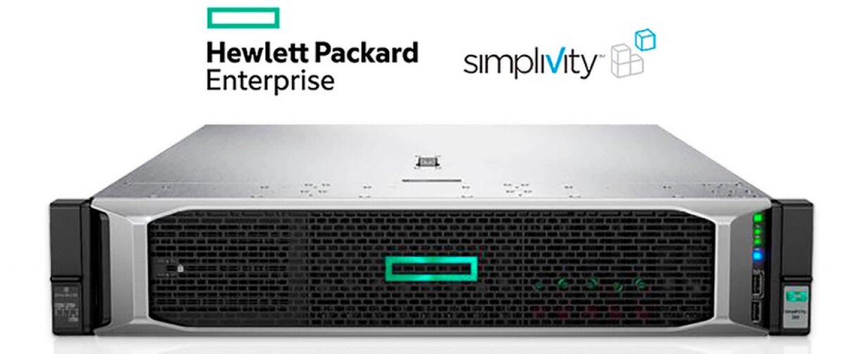 Основным узлом SimpliVity 380 выступает сервер ProLiant DL380 Gen10. 
