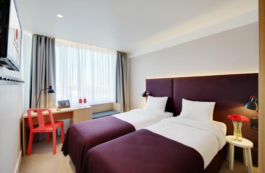 Стандартный номер с двумя раздельными кроватями, завтрак включен в стоимость