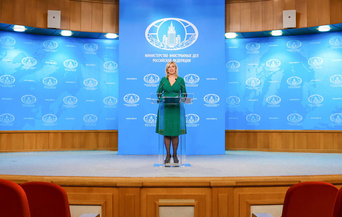    Официальный представитель МИД России Мария Захарова  Пресс-служба МИД РФ/ТАСС