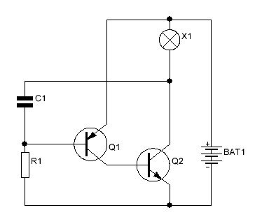 Несимметричный мультивибратор