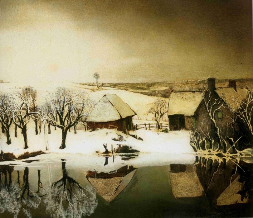 Валериус де Саделер (Valerius de Saedeleer). Фландрийский пейзаж.