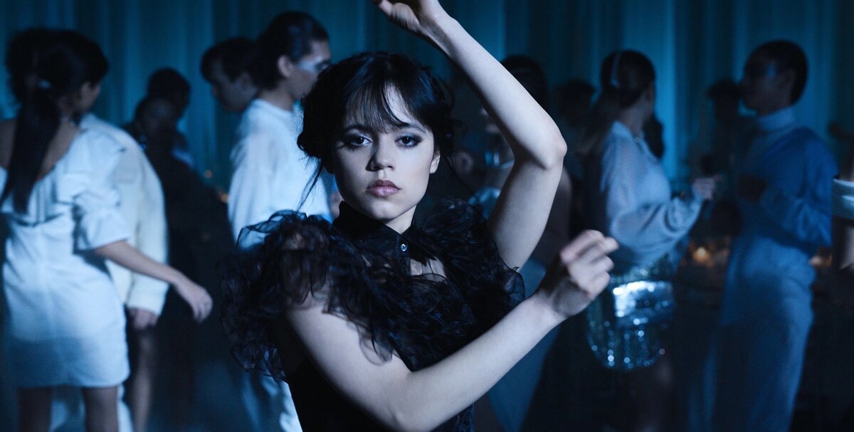    Как создавался образ Дженны Ортеги для сериала «Уэнсдэй» (фото 1)