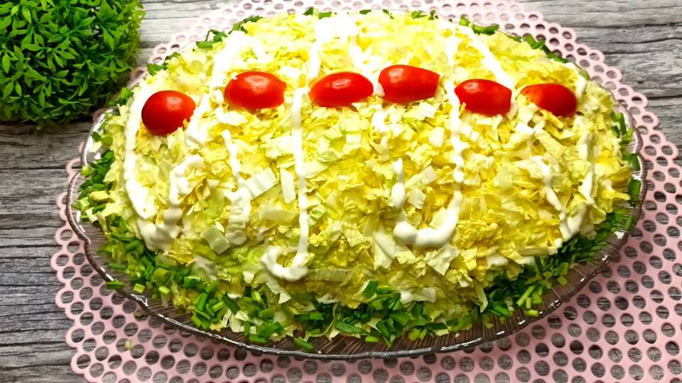 Прекрасный Новогодний Салат "Яркий Праздник" Сметут со Стола за Минуту!!! / Sala
