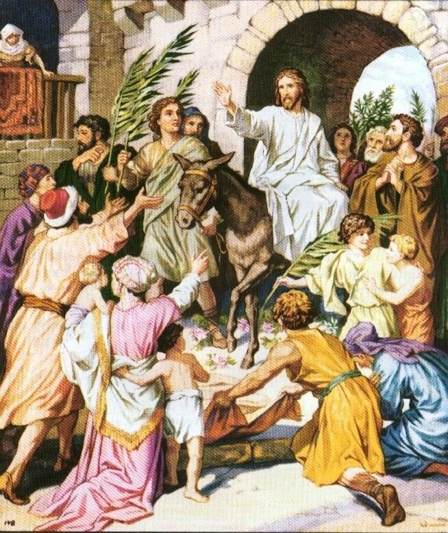 Вход Господень в Иерусалим.