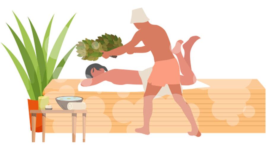 «В баню входят разные, а выходят счастливые», — В. Борисов.