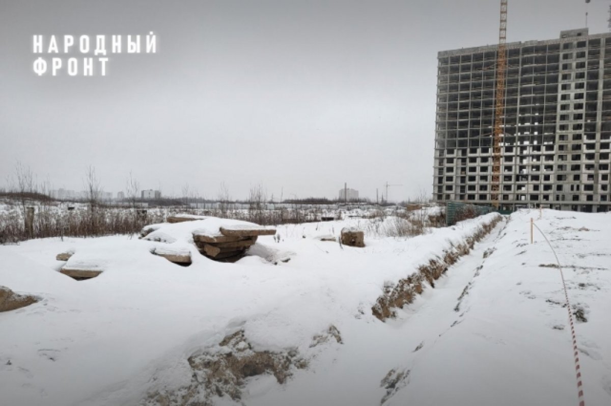    В микрорайоне Радужный города Твери возобновили строительство школы