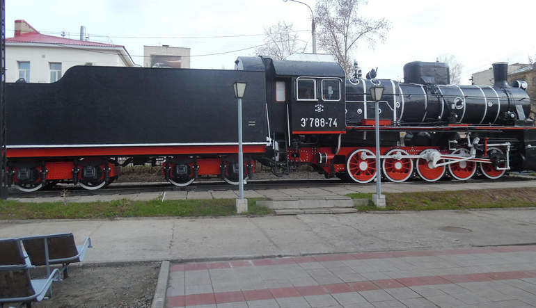 Паровоз серии ЭР 788