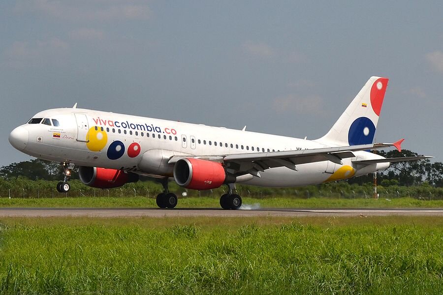 Что есть сейчас: один из 14 самолётов Airbus A320-214 авиакомпании VivaColombia.
Фото: Santiago Arroyo, planespotters.net