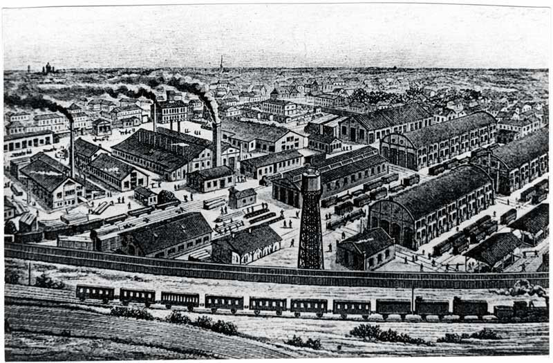 Русско-Балтийский вагонный завод в Риге