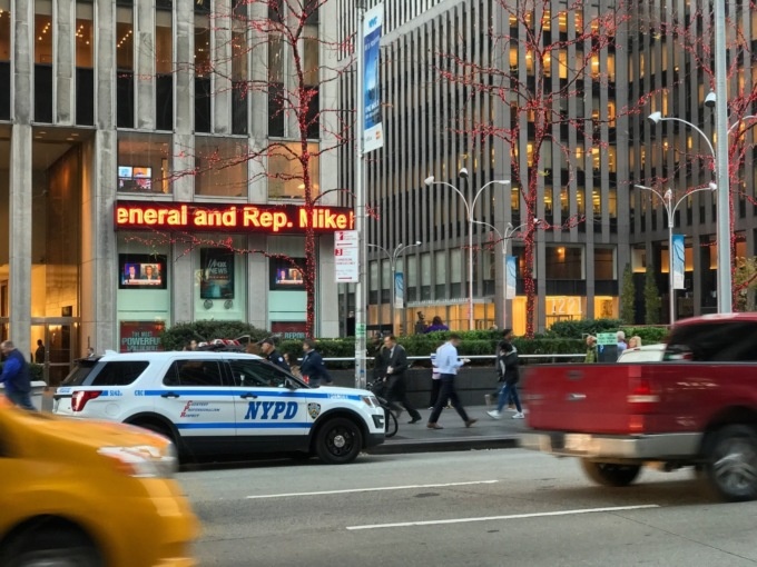 Деловые кварталы Манхэттена