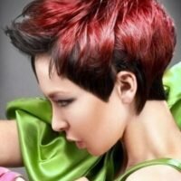 Окрашивание волос в два цвета: красивая двухцветная покраска (фото)