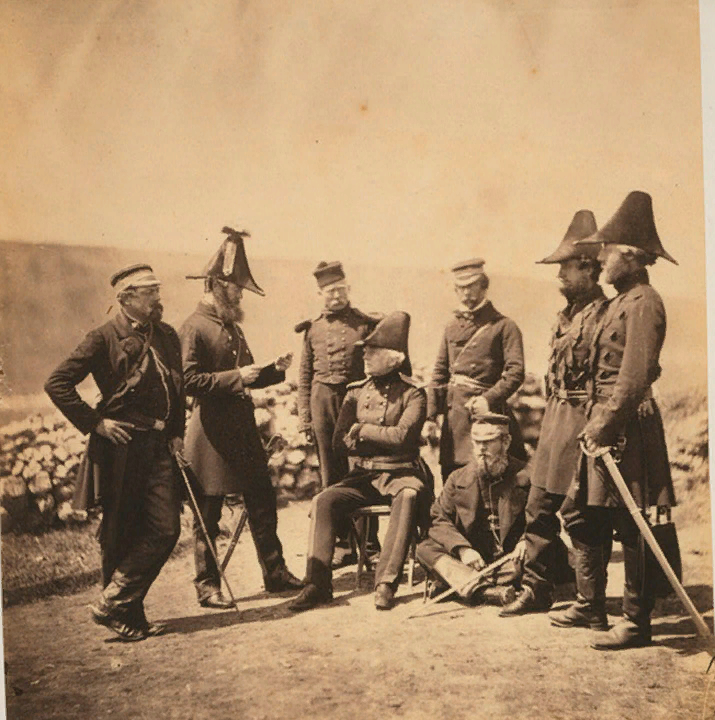 Британские военные в Крыму