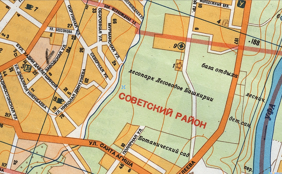 Топоплан 1997 года с etomesto.ru