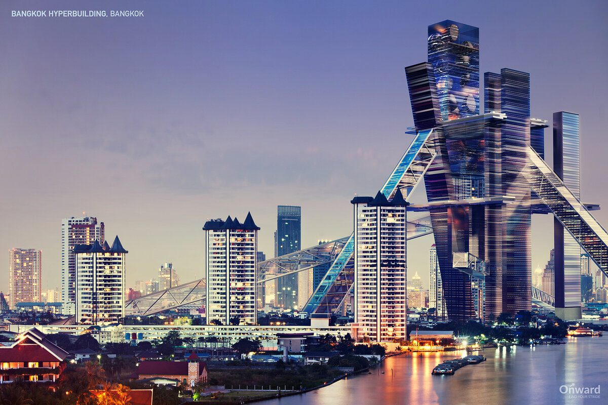 Bangkok Hyperbuilding, архитектор Рем Коллас