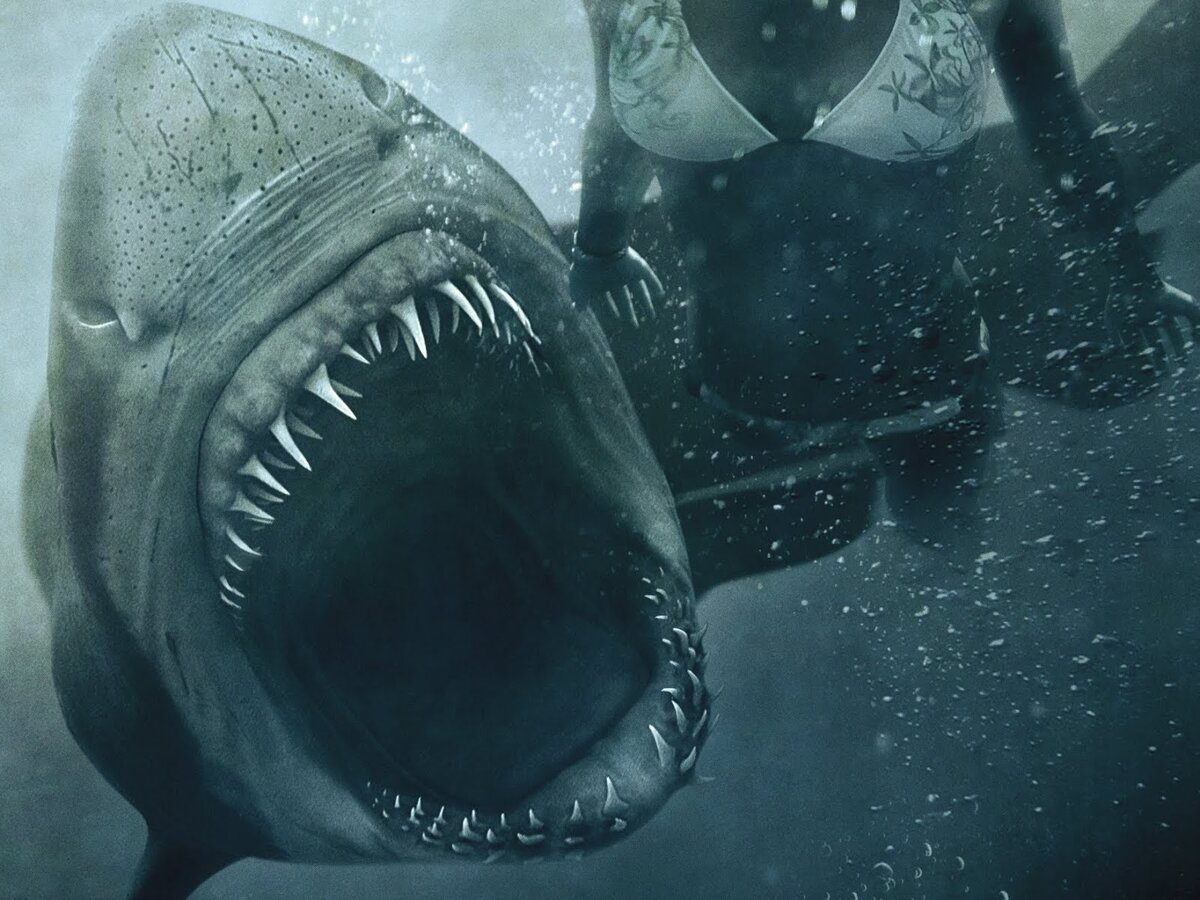 Фильм про то как в лаборатории под водой попали акулы