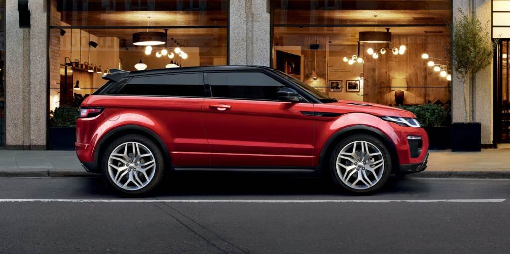 Трехдверная версия Range Rover Evoque