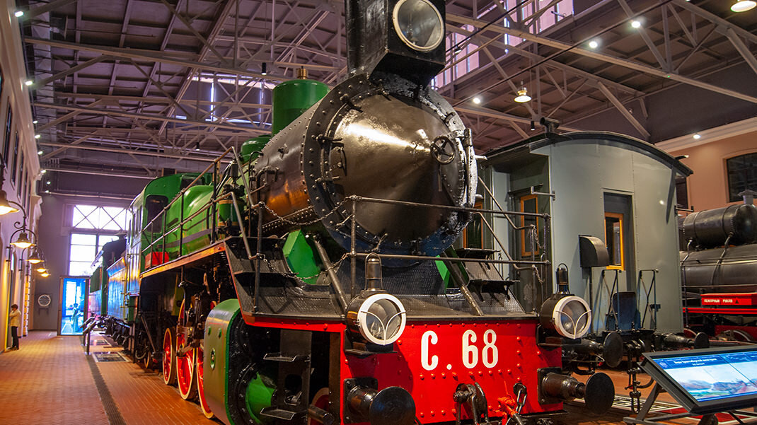 Пассажирский паровоз С68