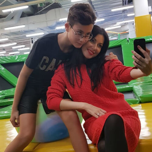 Сыну Марии Вебер исполнилось 12 лет // Фото: Instagram