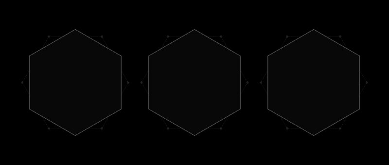 
Такое универсальное покрытие, как шестиугольник, можно описать вокруг любой формы
