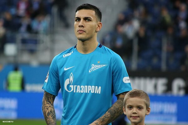 Полузащитник "Зенита" Леандро Паредес