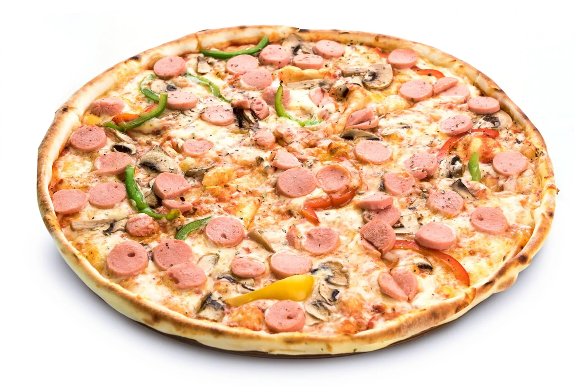фото пицца на белом фоне пепперони фото 92