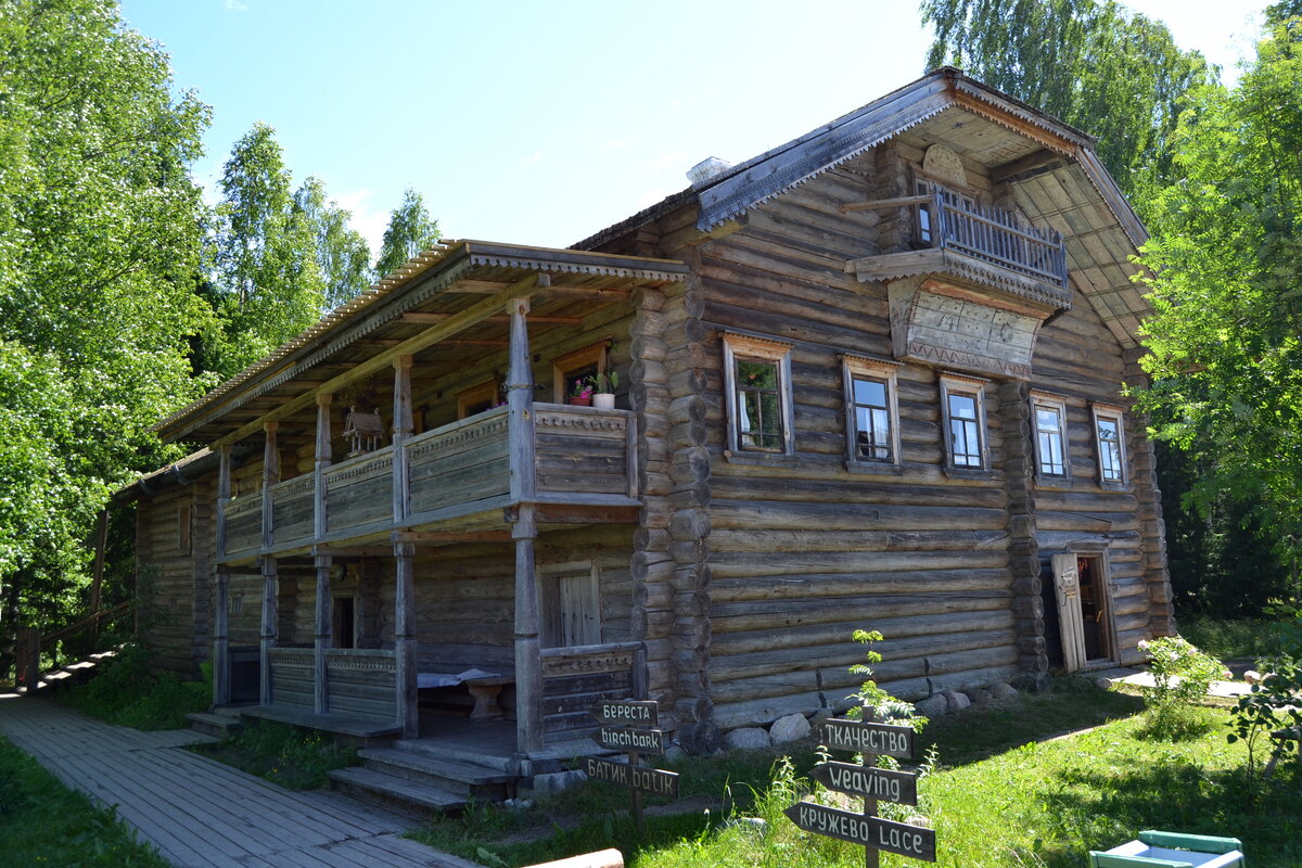 Мандроги деревня музей прикладного искусства