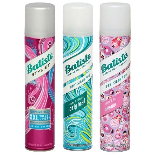 Сухие шампуни марки Батист