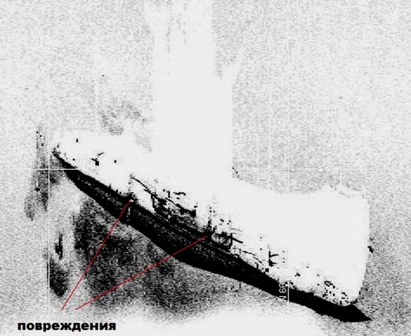 Подводная лодка «П-1» на дне. Фото Sami Paakkarinen.