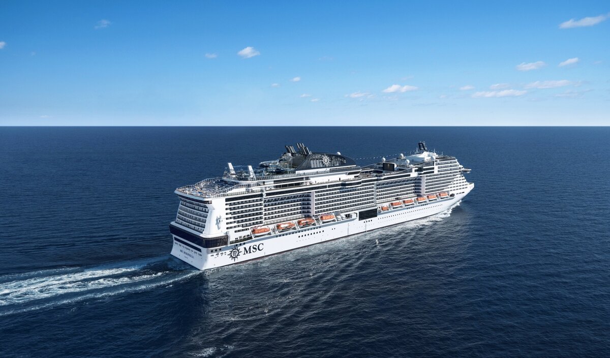 Наш отпуск будет проходить на этом корабле - MSC Bellssima