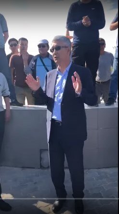 Глава региона Мангистау Серикбай Трумов.