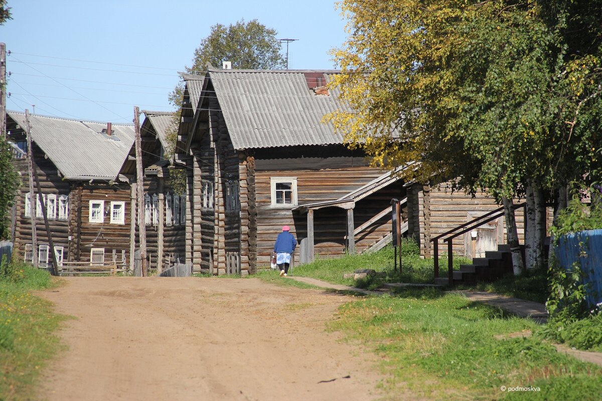 Архангельские деревни фото