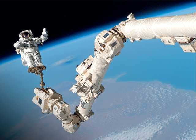 Робаты на касмічных станцыях