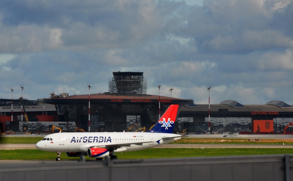 Air Serbia - YU-APK - Airbus A319-132 в Белград

