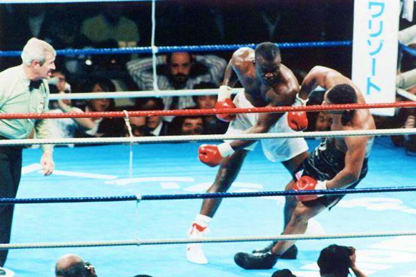 11 февраля 1990 года в Токио "Япония", Бастер Дуглас в 10-ом раунде отправляет Майка Тайсона в нокаут