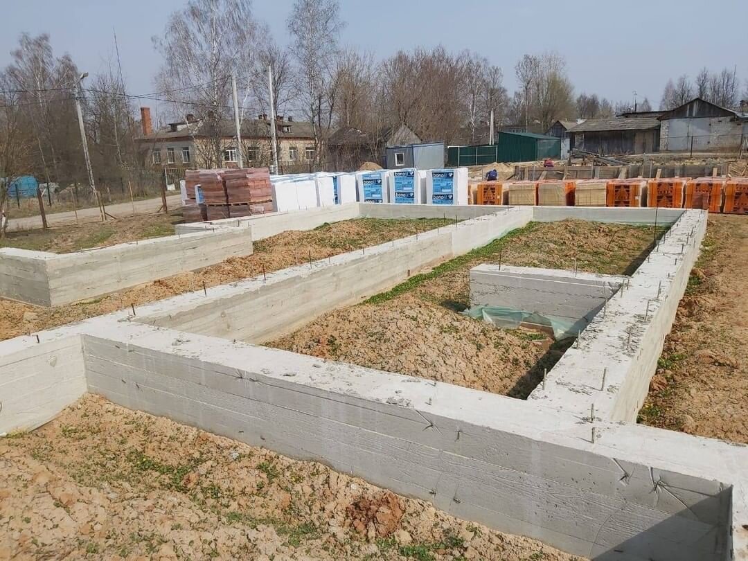 ленточный фундамент
