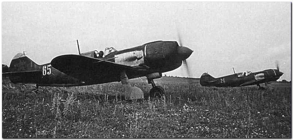 Серийные Ла-5 (ЛаГГ-5)