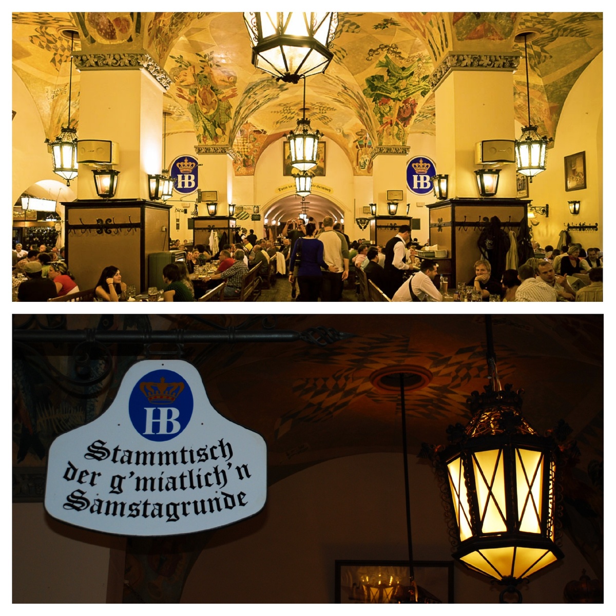 Залы и антураж пивной