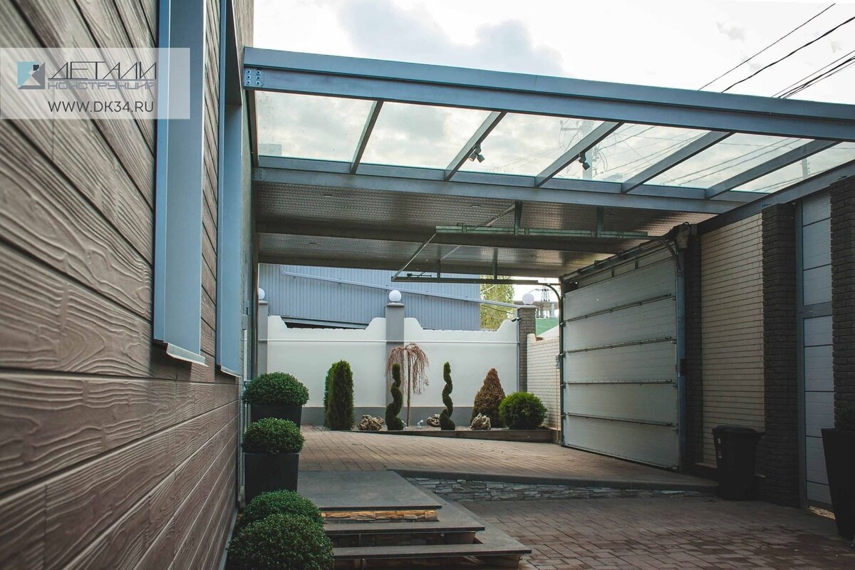 Навес для машины