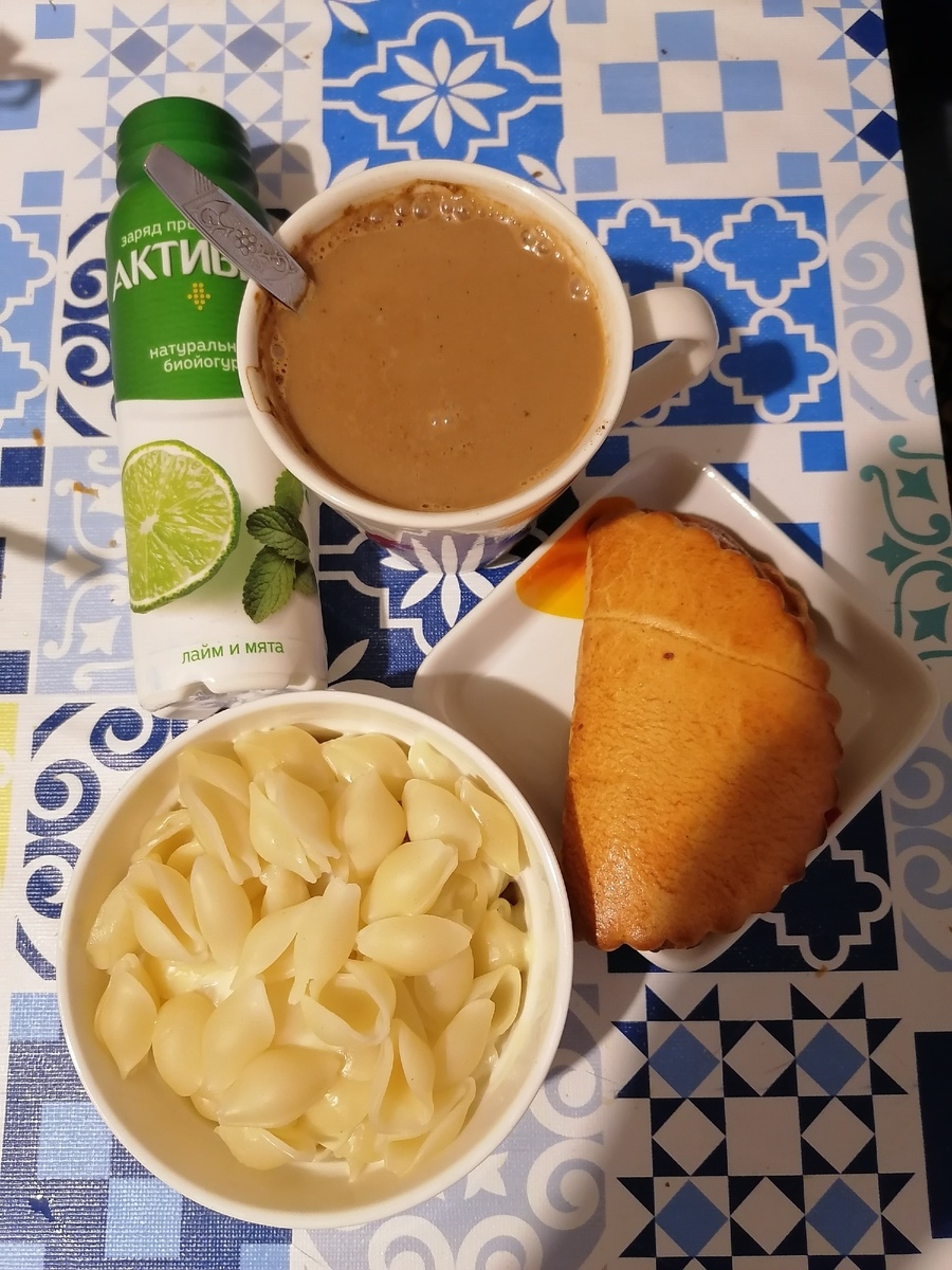 Мой завтрак и обед