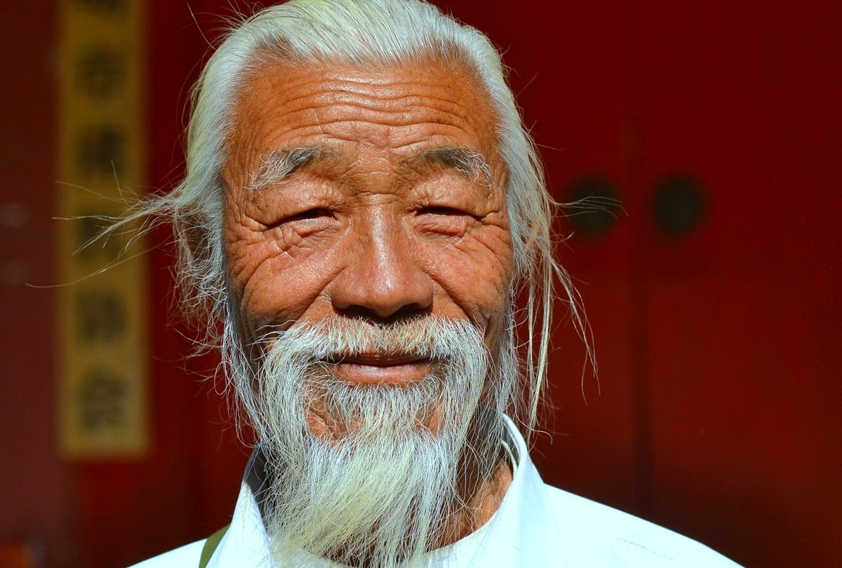 China old man