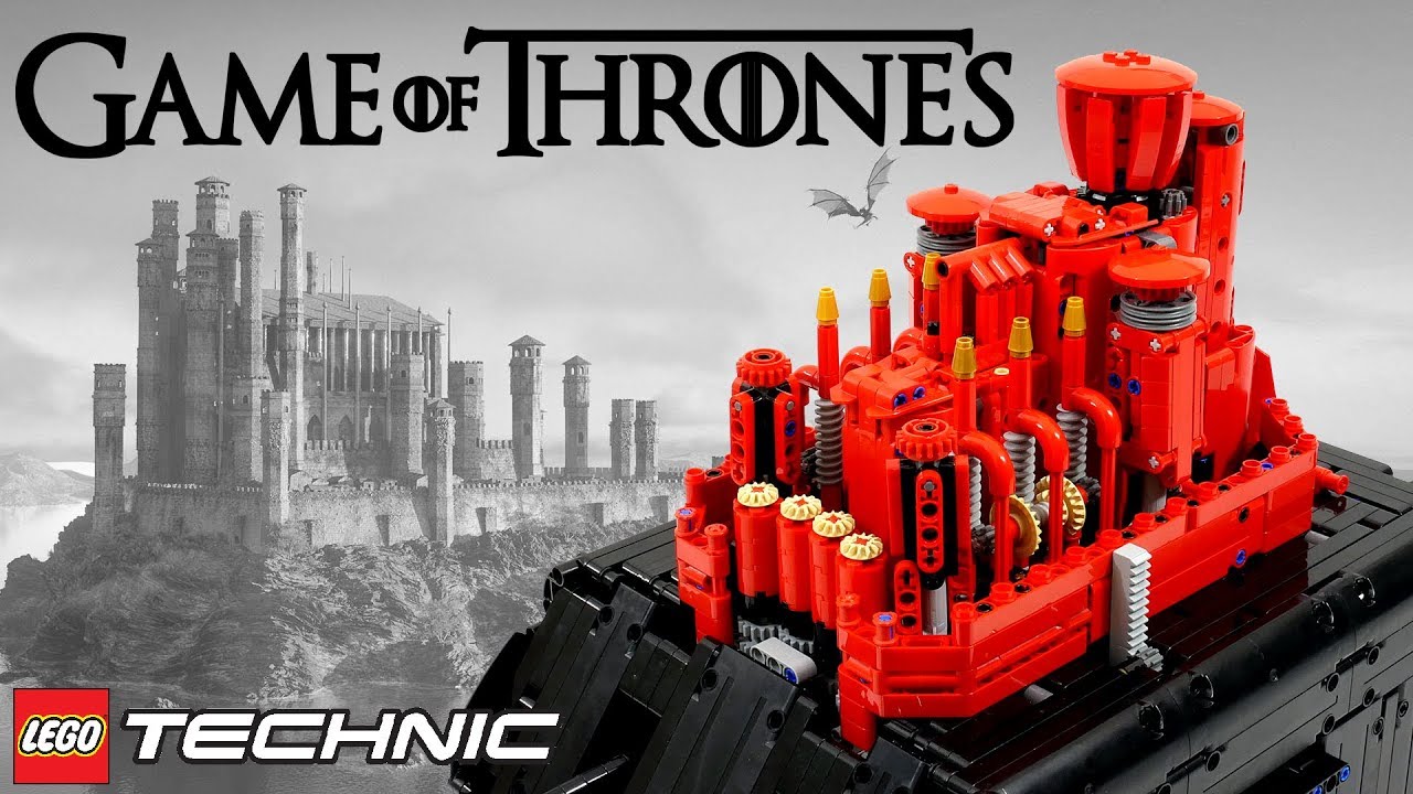 LEGO Technic GAME OF THRONES Red Keep Castle Transformer