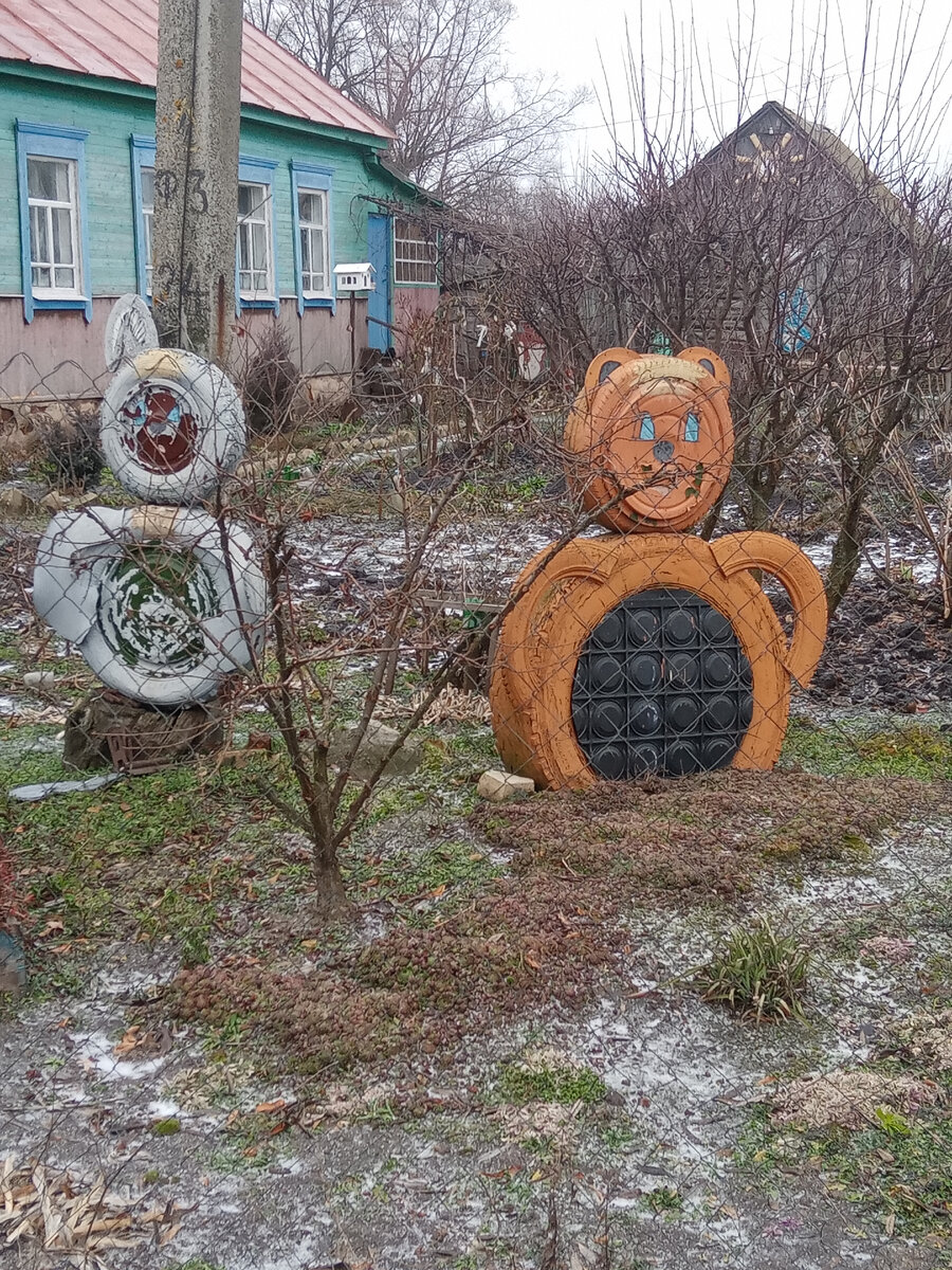 Зайка и медведь