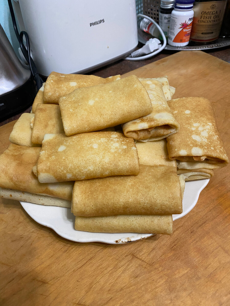 Готовые блинчики 