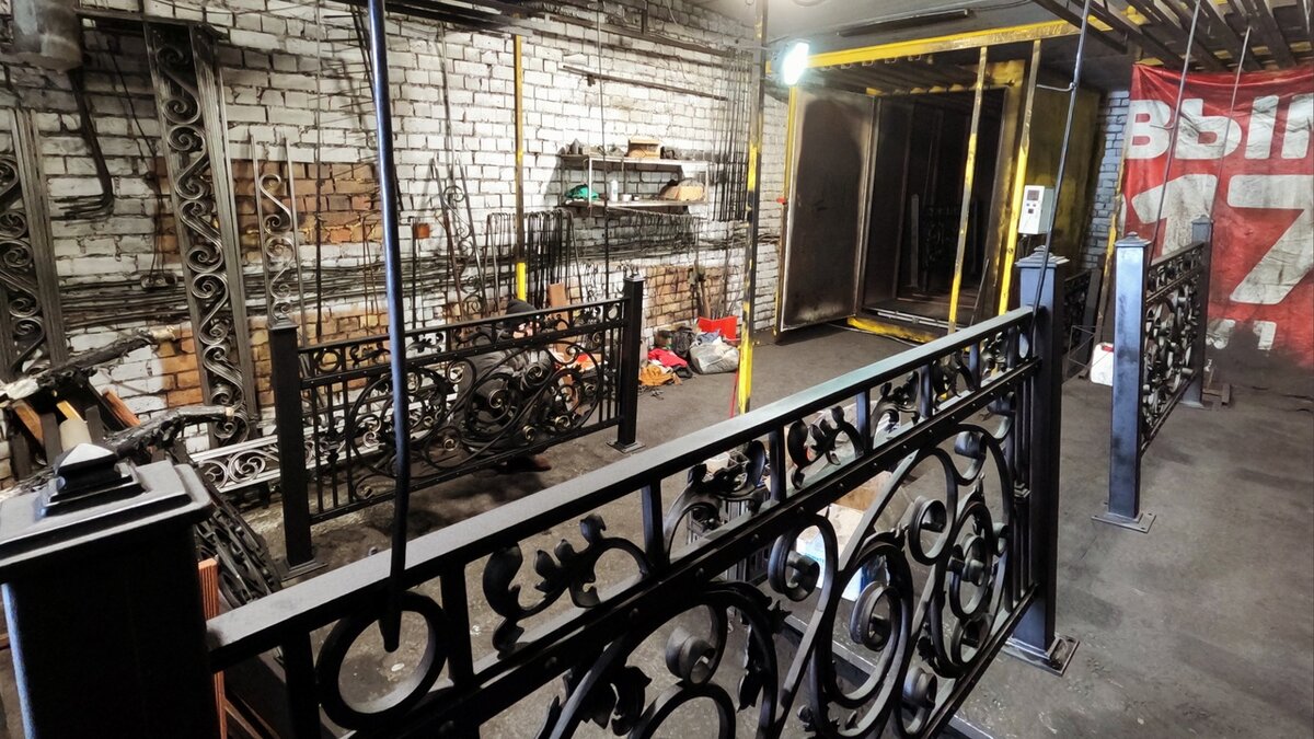 Покрасочный цех в нашей мастерской